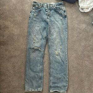 Zara high rise jeans